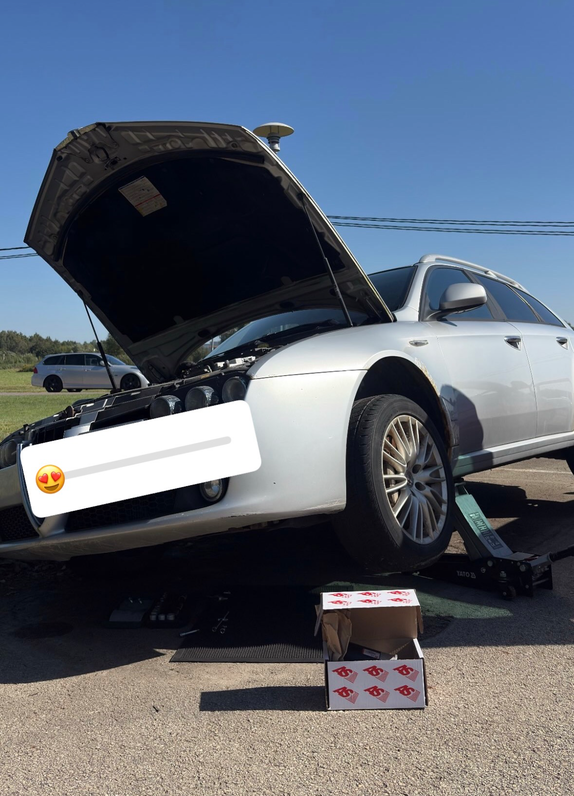 Alfa Romeo 159 — plānota startera nomaiņa