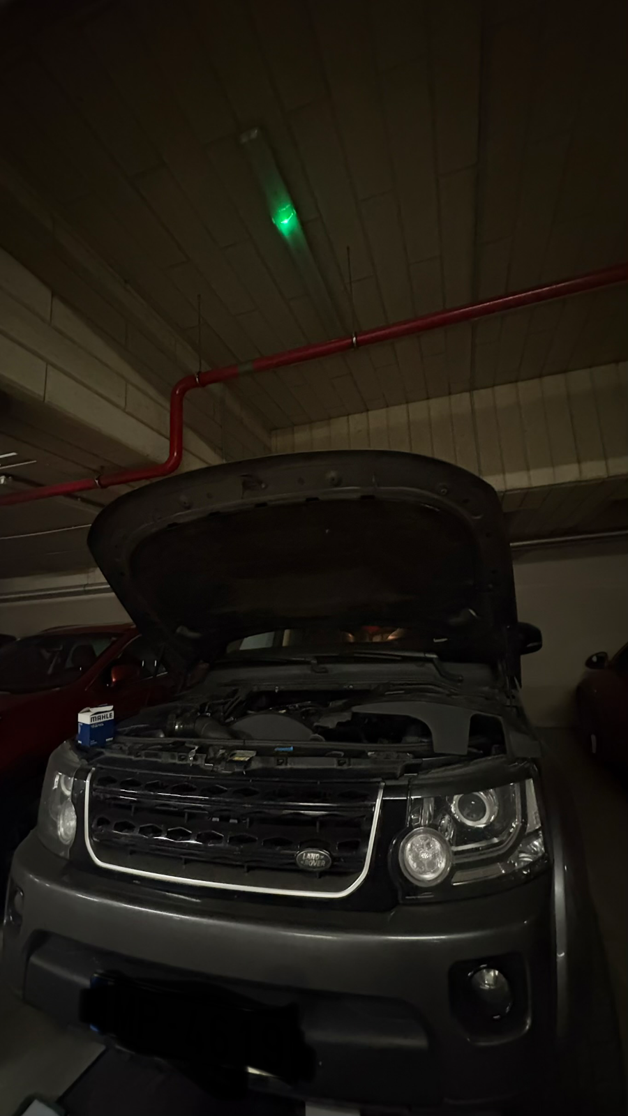 Land Rover Discovery 2016 — eļļas maiņa